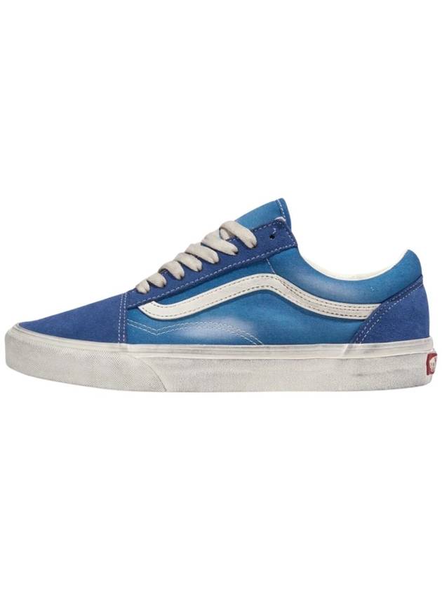 Old Skool Wave Low Top Sneakers Washed Blue - VANS - BALAAN 2