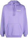 Political Campaign Medium Fit Hoodie Purple - BALENCIAGA - BALAAN 1