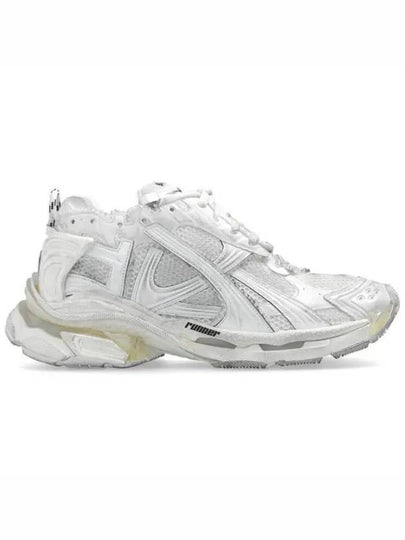 Runner Low Top Sneakers White - BALENCIAGA - BALAAN 2