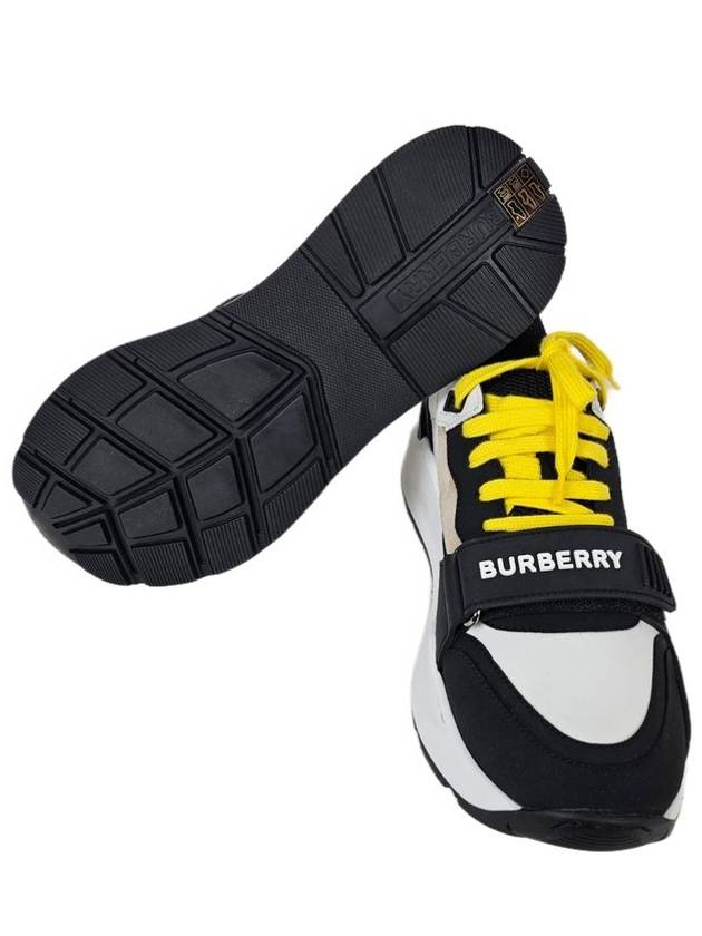 Black and white sneakers - BURBERRY - BALAAN 4