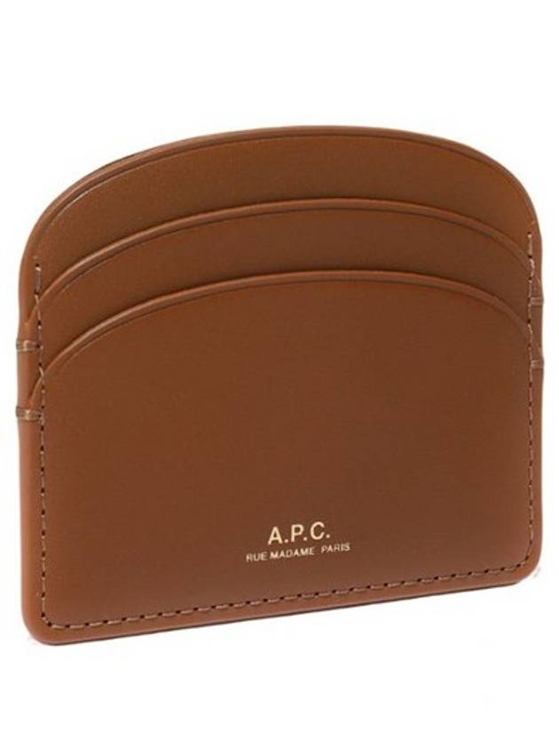 Demi Lune Card Wallet Brown - A.P.C. - BALAAN 2