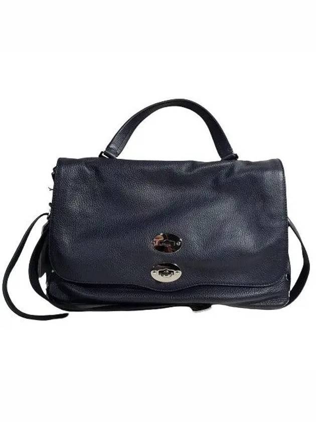 ZA00PEL 0613118 L2 Women s Tote Bag Dark Navy - ZANELLATO - BALAAN 1