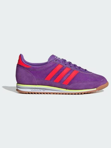 SL 72 Suede Low Top Sneakers Purple - ADIDAS - BALAAN 1