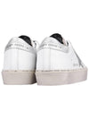 Hi Star White Metallic Silver Heel Tab Sneakers - GOLDEN GOOSE - BALAAN 6