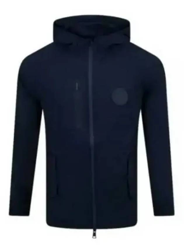 Men's Repeller Soft Shell Hooded Jacket Navy - G/FORE - BALAAN 2