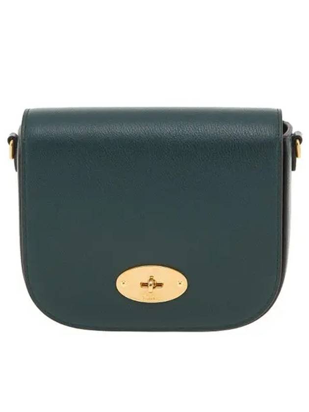 Small Darley Satchel Silky Calf Shoulder Bag Green - MULBERRY - BALAAN 7