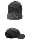 7925901S5 V0029 x Stone Island Denim 6 Panel Ball Cap Black Hat TSH - SUPREME - BALAAN 4