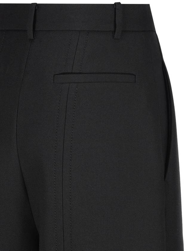 Valentino Garavani Trousers Black - VALENTINO - BALAAN 3