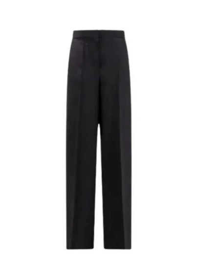 Senna Wide Pants Black - MAX MARA - BALAAN 2