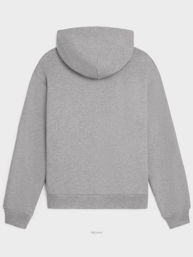 Troubadour Loose Hoodie Cotton Fleece - CELINE - BALAAN 4