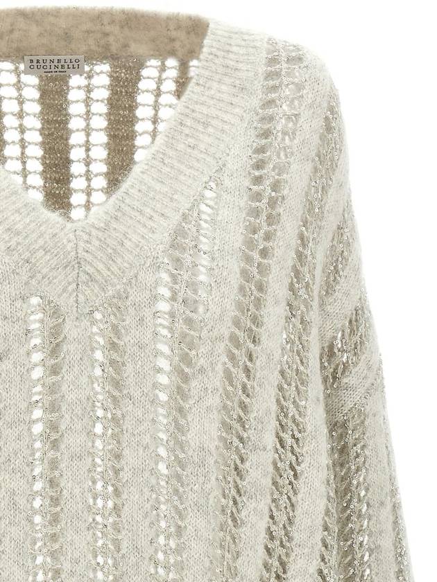 Brunello Cucinelli Sequin Sweater - BRUNELLO CUCINELLI - BALAAN 3