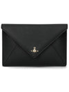 Saffiano Envelope Clutch Bag 52050011U N401 - VIVIENNE WESTWOOD - BALAAN 2