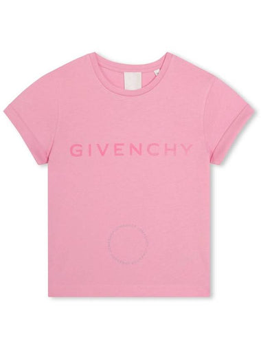 Givenchy Girls 4G-Print Cotton T-Shirt - Pink, Size 6 - GIVENCHY - BALAAN 1