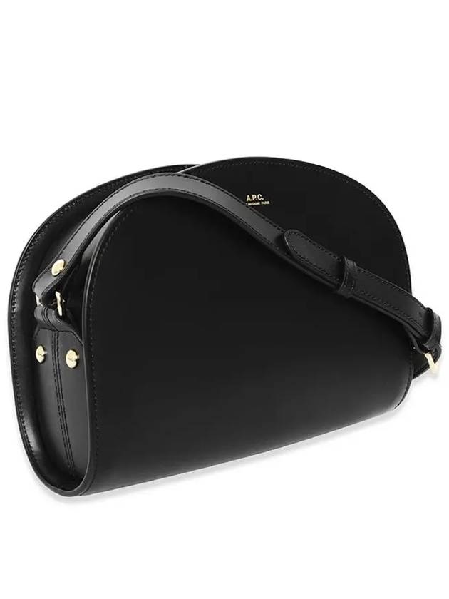 Demi Lune Half Moon Cross Bag Black - A.P.C. - BALAAN 2