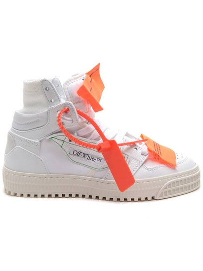 Court High Top Sneakers White - OFF WHITE - BALAAN 2