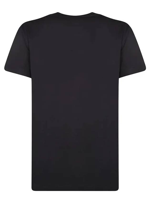 Women s Embroidered Logo Short Sleeve T Shirt Black - MONCLER - BALAAN 3