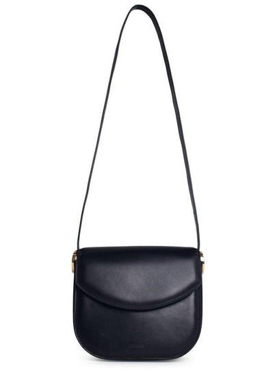 BLACK Padded leather Coin shoulder bag J07WG0055 P6569 001 - JIL SANDER - BALAAN 2