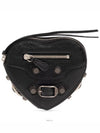 Le Cagole Heart Mini Bag Black - BALENCIAGA - BALAAN 2