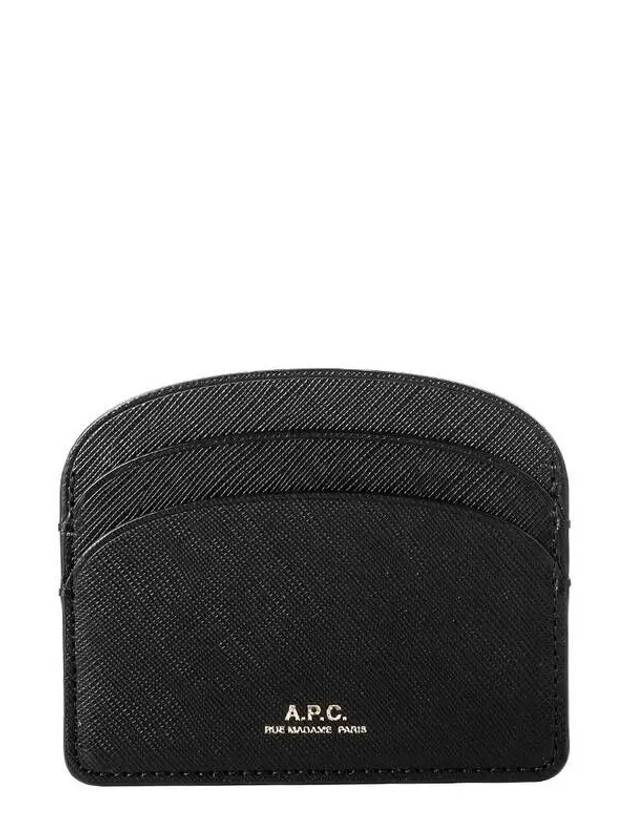 Demi Lune Card Wallet Black - A.P.C. - BALAAN 2