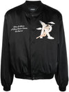 Storms In Heaven Souvenir Bomber Jacket Black - REPRESENT - BALAAN 1