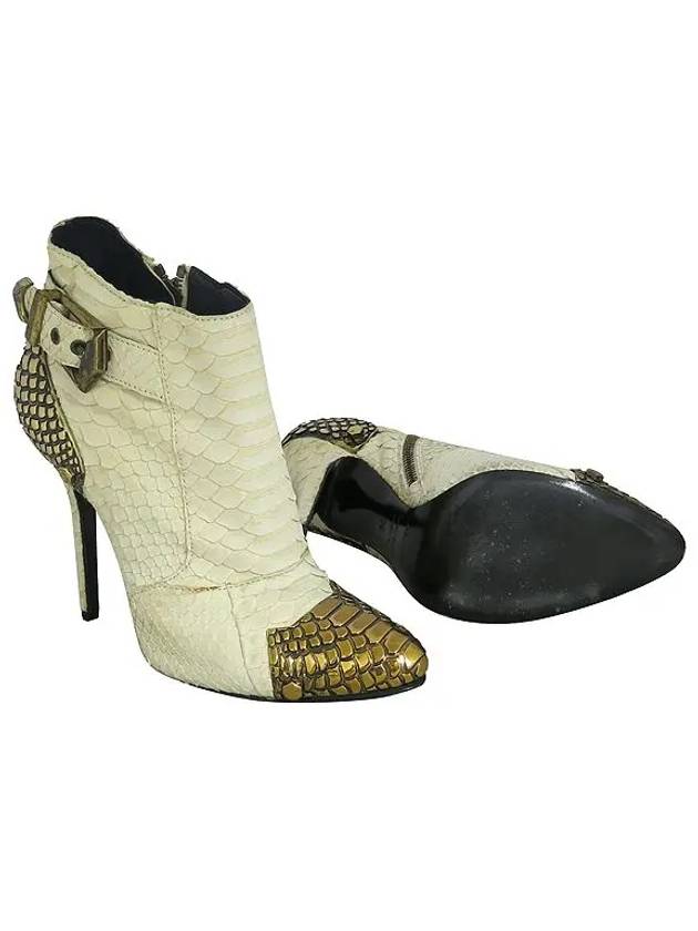 Smith Market Used Luxury Python Shoes Women s - BALMAIN - BALAAN 2