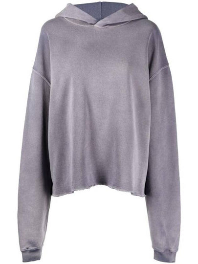 Washed Cotton Hoodie Lilac - MAISON MARGIELA - BALAAN 2