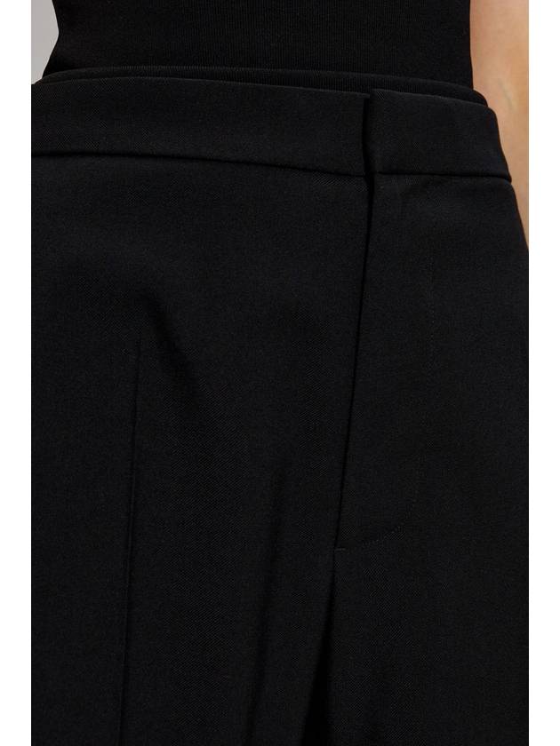 Alaïa Pleated Shorts, Women's, Black - ALAIA - BALAAN 5