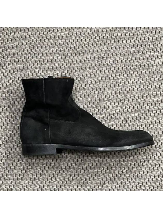 Floyd Suede Ankle Boots Black - BUTTERO - BALAAN 2