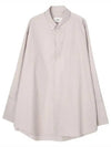 Mattiussi Oversized Long Sleeve Shirt Pink - AMI - BALAAN 2