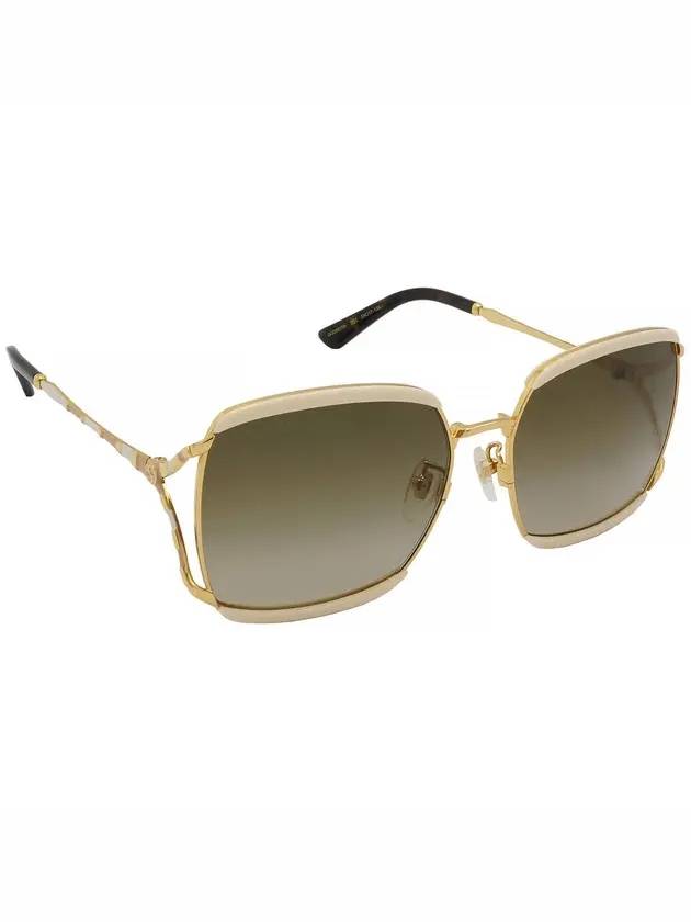 Eyewear Gradient Lens Square Sunglasses Brown - GUCCI - BALAAN.