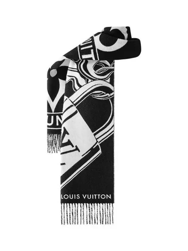 Lock and key scarf M92855 - LOUIS VUITTON - BALAAN 2