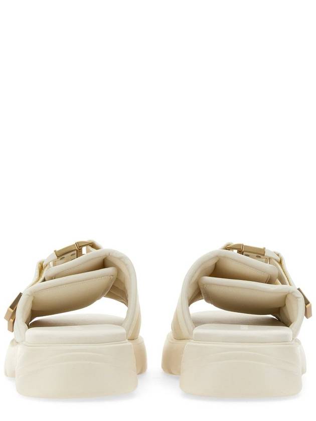 Flash Padded Nylon Slippers White - BOTTEGA VENETA - BALAAN 4