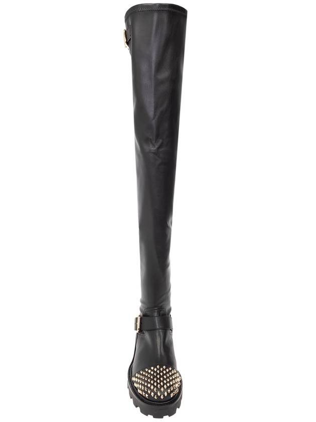 Jimmy Choo ‘Biker II’ Leather Boots, Women's, Black - JIMMY CHOO - BALAAN 6