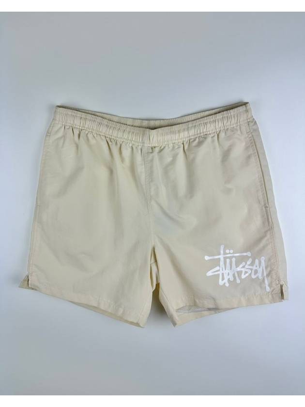 Big Graffiti Water Shorts Cream - STUSSY - BALAAN 7