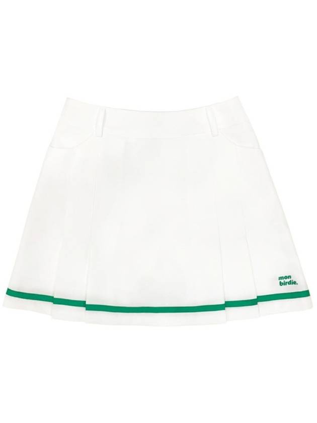 NEW COLOR LINE Pleated Skirt GREEN - MONBIRDIE GOLF - BALAAN 1