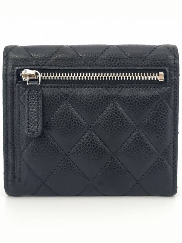 Caviar flap bifold wallet - CHANEL - BALAAN 2