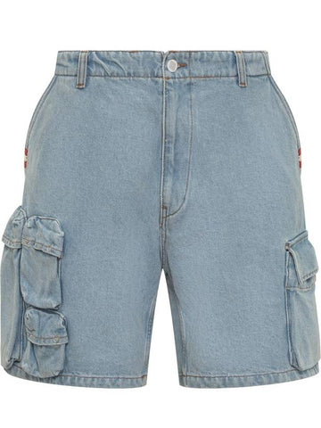 Amish Jeans Cargo Bermuda Shorts - AMISH - BALAAN 1