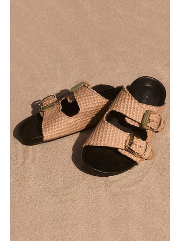 BILLIE RAFFIA Slide - IRO - BALAAN 1