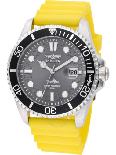 Invicta Pro Diver Quartz Charcoal Dial Men's Watch 47163 - INVICTA - BALAAN 1