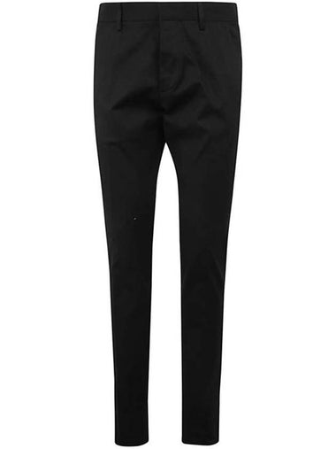 Straight Pants S74KB0880 S39021 900 BLACK - DSQUARED2 - BALAAN 1