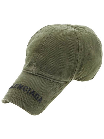 black logo arsenic ball cap green - BALENCIAGA - BALAAN 2