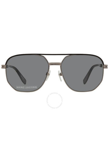 Marc Jacobs Green Pilot Unisex Sunglasses MARC 469/S 085K/QT 58 - MARC JACOBS - BALAAN 1