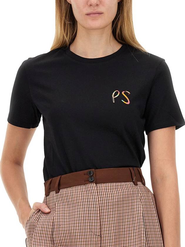 T-SHIRT WITH LOGO - PAUL SMITH - BALAAN 4