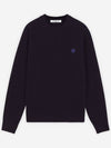 Fox Head Knit Top Navy - MAISON KITSUNE - BALAAN 2