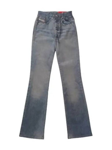 Bootcut Denim Pants Medium Blue Jeans - DIESEL - BALAAN 1