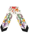 Flora Snake Silk Scarf - GUCCI - BALAAN 1