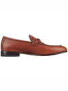 Salvatore Gancini Ornament Loafer Brown - SALVATORE FERRAGAMO - 5