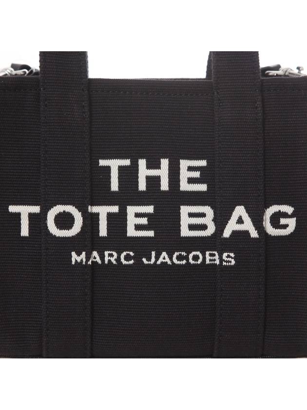 Jacquard Small Tote Bag Black - MARC JACOBS - BALAAN 6