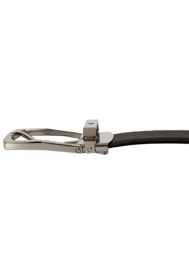 Men's Casual Leather Belt Black - MONTBLANC - BALAAN 9