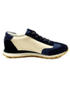 Annie Nylon Runner Low Top Sneakers Navy - TORY BURCH - BALAAN 1